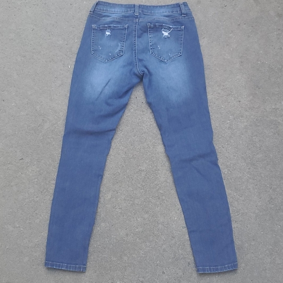 RELISTED Wax Jeans los Angeles destroyed skinny - Picture 5 of 6